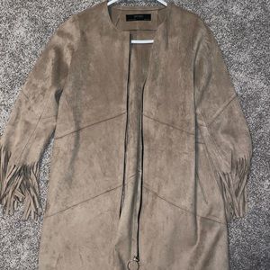 Long Suede Zara Jacket